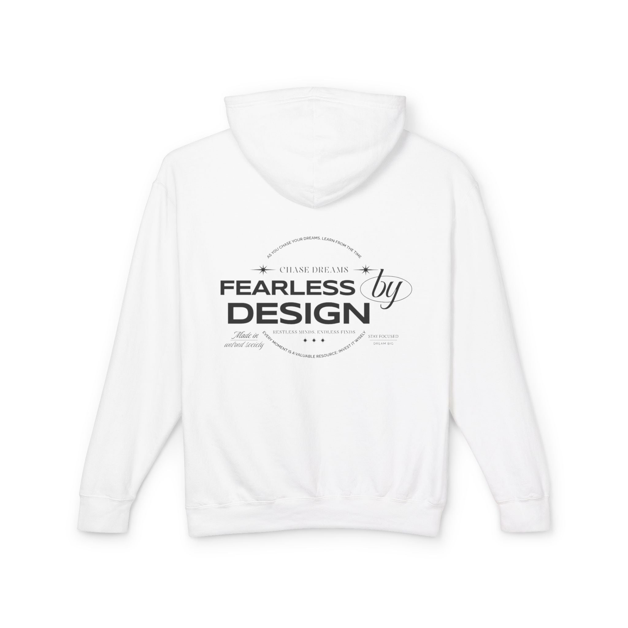 Fearless by Design Hoodie — streetwear